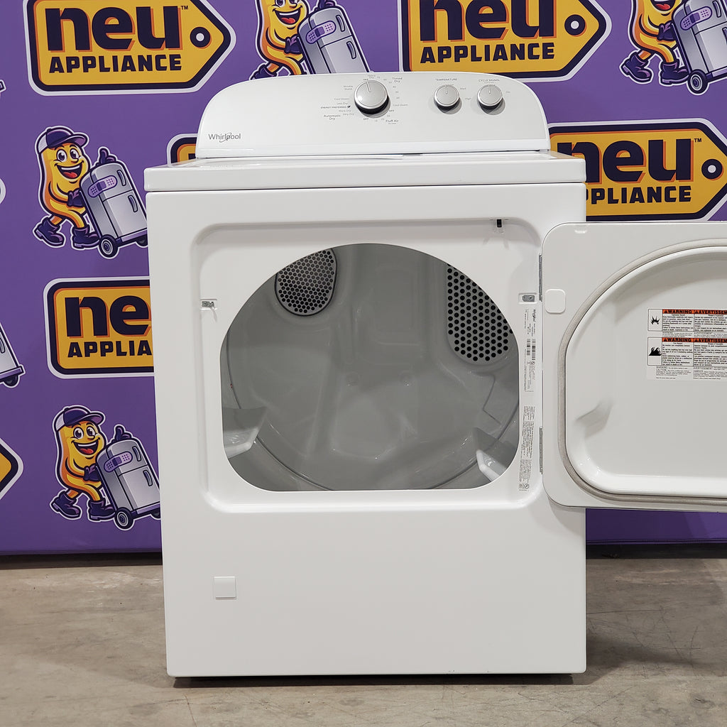 Pictures of Whirlpool White Gas 7.0 Cu. Ft. Vented Dryer WGD4815EW - Scratch and Dent (Minor) - Neu Appliance Outlet - Discount Appliance Outlet in Austin, Tx