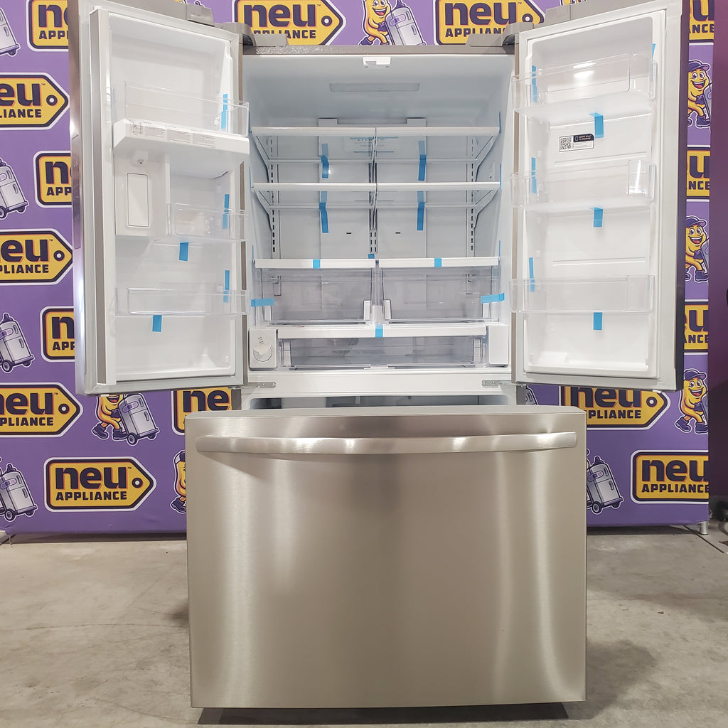 Pictures of Frigidaire 29 Cu. Ft. Standard-Depth French Door Refrigerator in Stainless Steel FRFN2813AF - 3SD426 - Scratch & Dent (Minor) - Neu Appliance Outlet - Discount Appliance Outlet in Austin, Tx