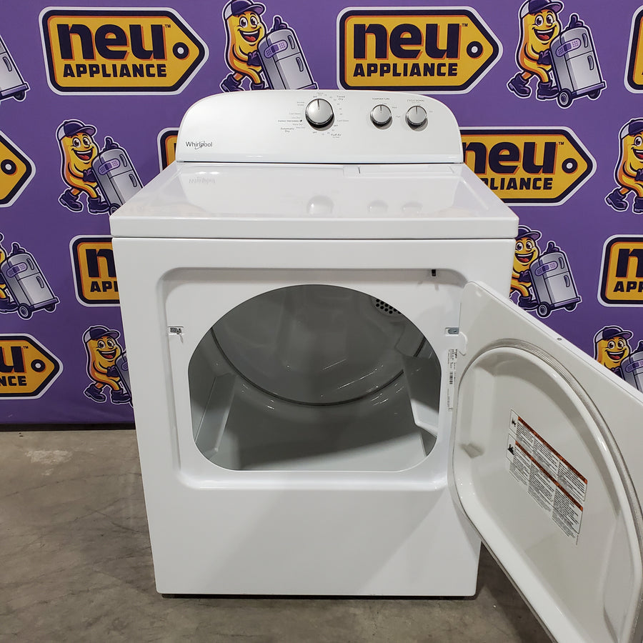 Whirlpool White Electric Extra Large 7.0 Cu. Ft. Dryer with Wrinkle Shield 22231SD297 - WED4815EW - Open Box