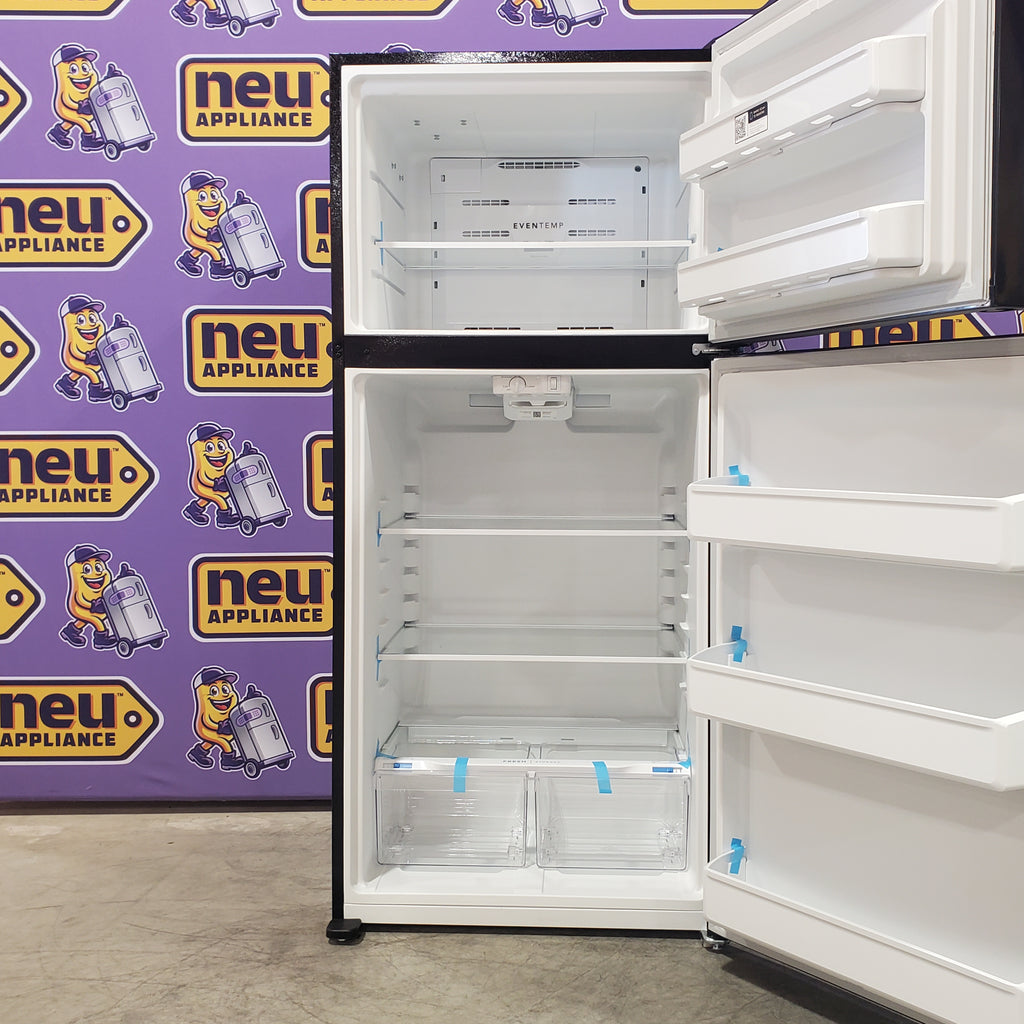 Pictures of Frigidaire 18 Cu. Ft. 30" Wide Garage Ready Top Freezer Refrigerator - 3SD480 - FRTD1830AB - Open Box - Neu Appliance Outlet - Discount Appliance Outlet in Austin, Tx