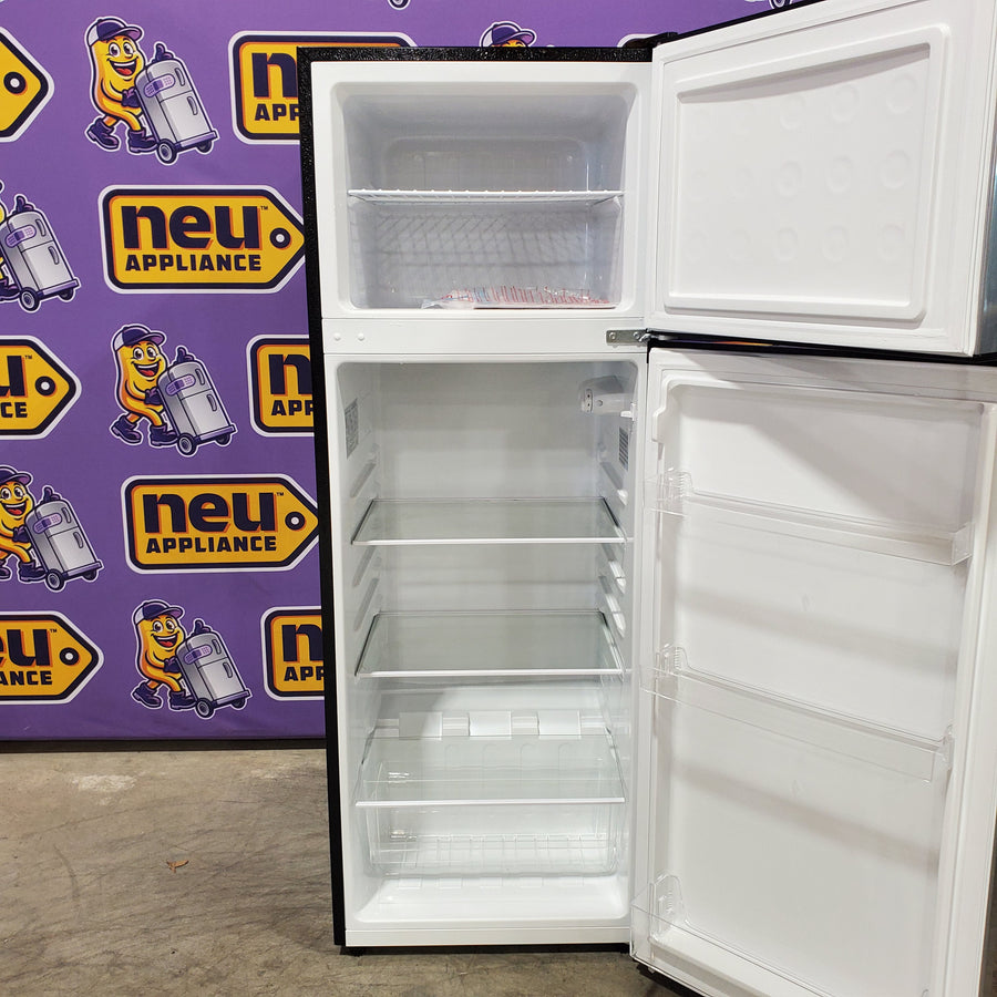 Frigidaire 7.5 cu. ft. Mini Refrigerator with Top Freezer in Stainless Look EFR780-6COM - Open Box