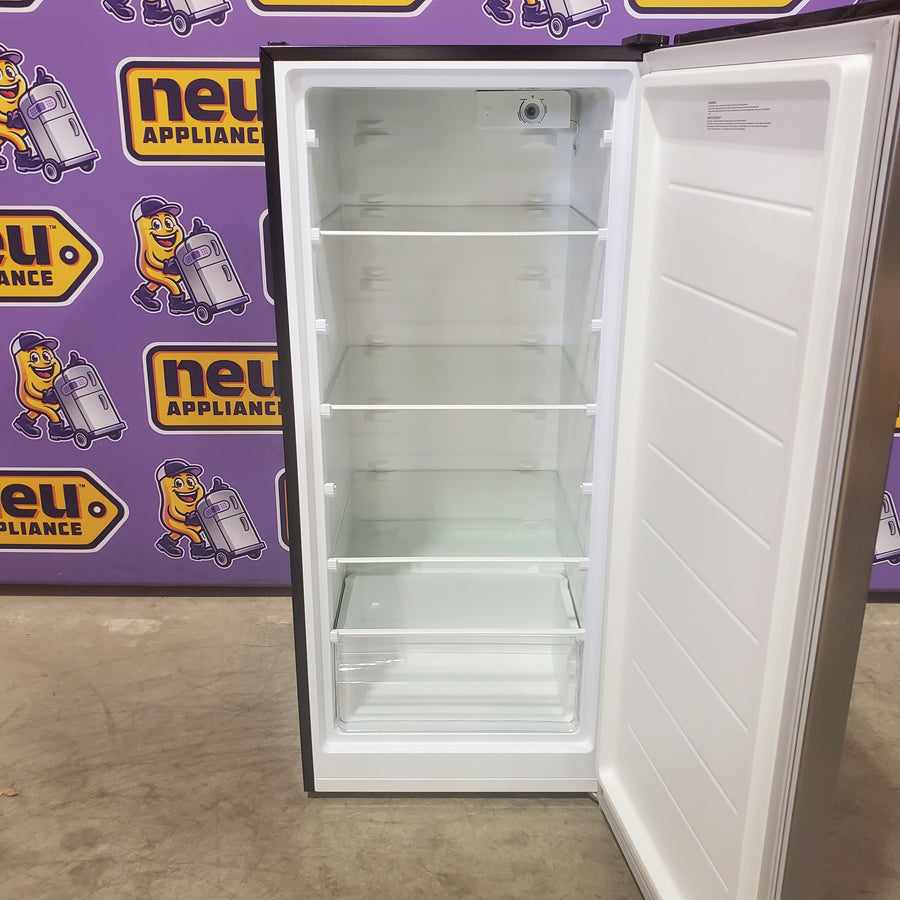 Vissani 7.1 cu. ft. Manual Defrost Convertible Upright Freezer in Stainless Steel Look MDUFC7SS4 - Open Box