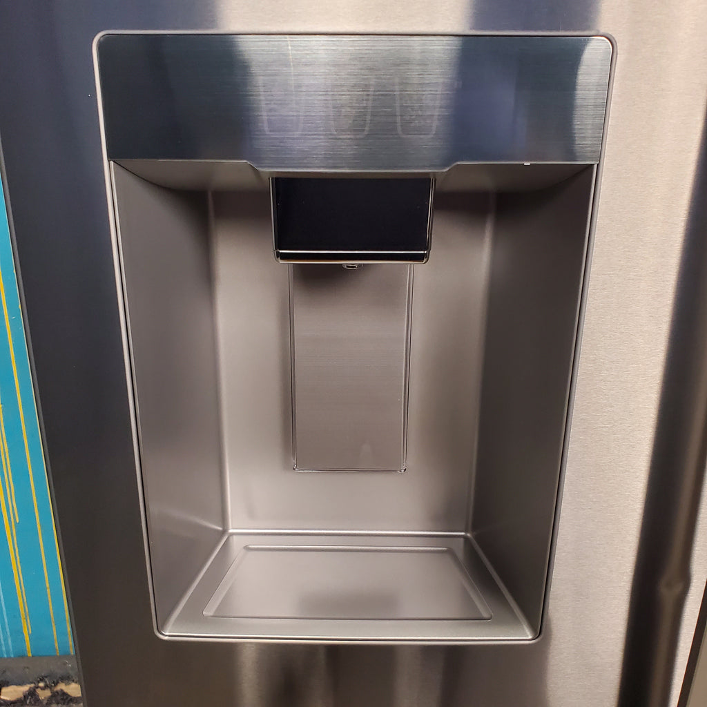 Pictures of Stainless Steel ENERGY STAR Kenmore Elite 30.6 cu. ft. 3 Door French Door Refrigerator with Exterior Ice and Water - Scratch & Dent - Moderate - Neu Appliance Outlet - Discount Appliance Outlet in Austin, Tx