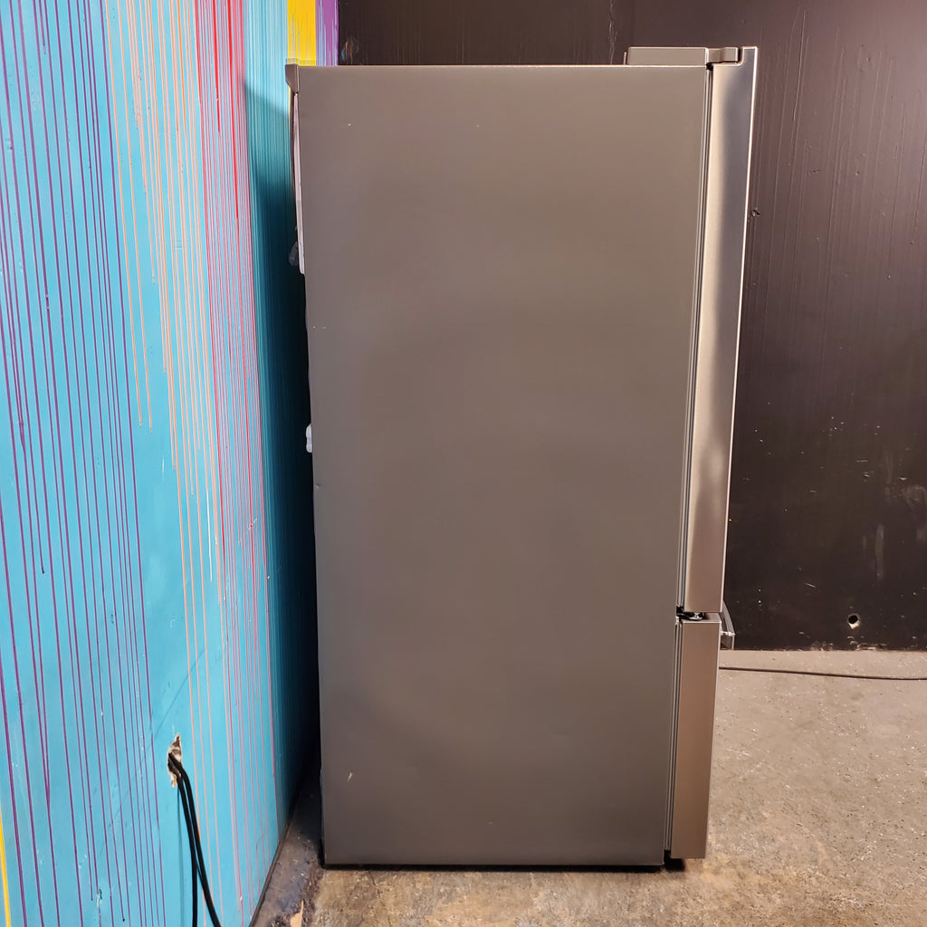 Pictures of Stainless Steel ENERGY STAR Kenmore Elite 30.6 cu. ft. 3 Door French Door Refrigerator with Exterior Ice and Water - Scratch & Dent - Moderate - Neu Appliance Outlet - Discount Appliance Outlet in Austin, Tx