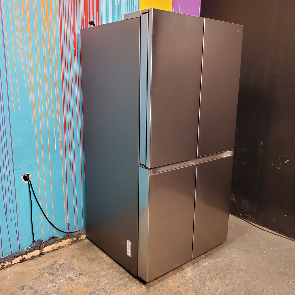 Pictures of Fingerprint Resistant Stainless Steel ENERGY STAR Samsung 29 cu. ft. Smart 4 Door Flex Refrigerator with Beverage Center- Scratch & Dent - Minor - Neu Appliance Outlet - Discount Appliance Outlet in Austin, Tx