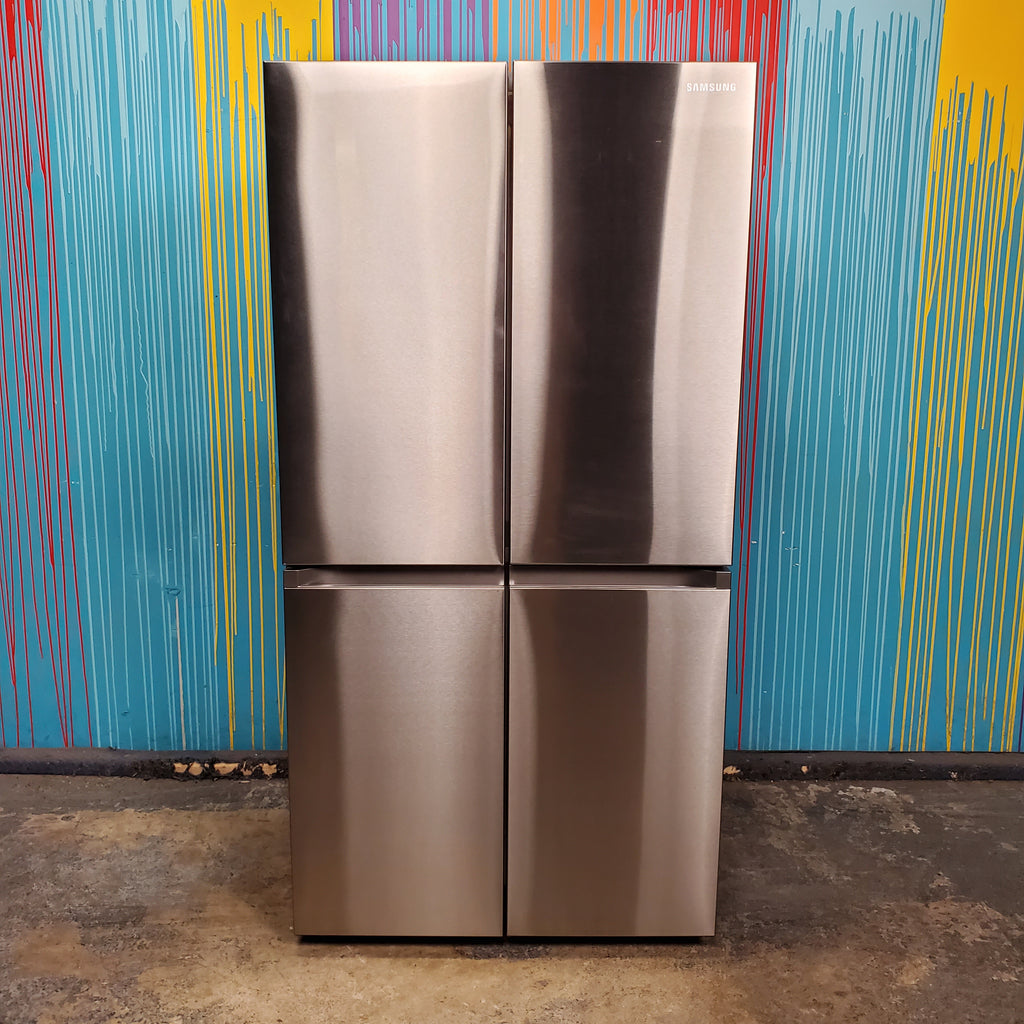 Pictures of Fingerprint Resistant Stainless Steel ENERGY STAR Samsung 29 cu. ft. Smart 4 Door Flex Refrigerator with Beverage Center- Scratch & Dent - Minor - Neu Appliance Outlet - Discount Appliance Outlet in Austin, Tx