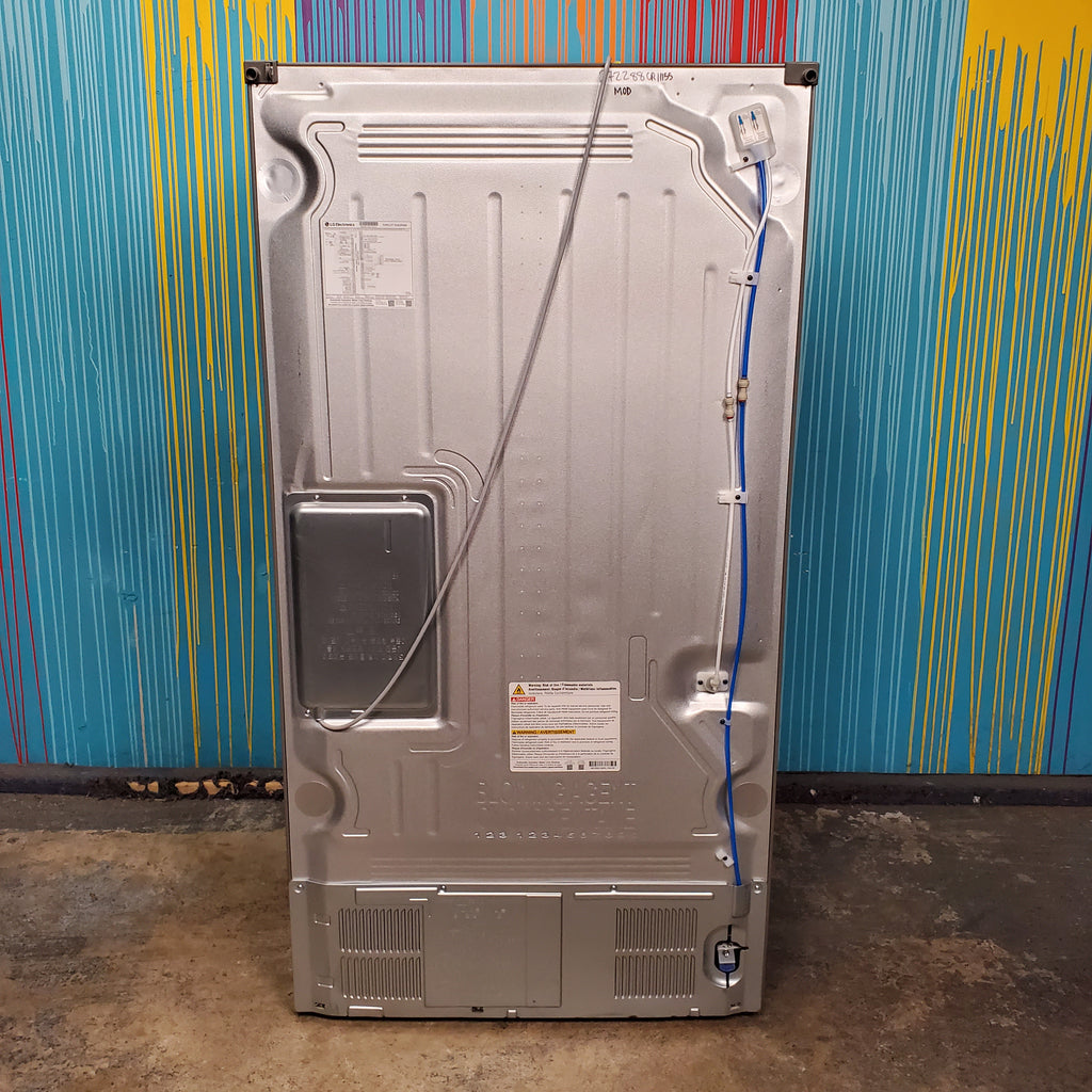 Pictures of PrintProof Stainless Steel LG 27 cu. ft. 3 Door French Door Refrigerator with InstaView Door-in-Door with Ice Maker- Scratch & Dent - Moderate - Neu Appliance Outlet - Discount Appliance Outlet in Austin, Tx