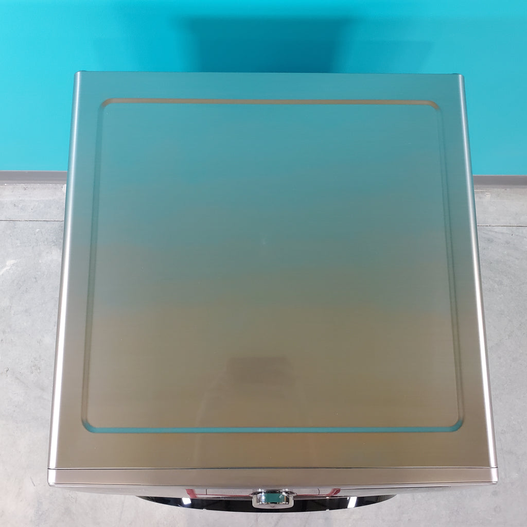 Pictures of Champagne Samsung 7.5 cu. ft. Front Load Electric Dryer with Steam Sanitize+- Scratch & Dent - Minor - Neu Appliance Outlet - Discount Appliance Outlet in Austin, Tx