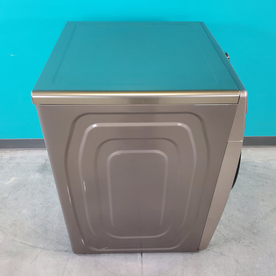 Champagne Samsung 7.5 cu. ft. Front Load Electric Dryer with Steam Sanitize+- Scratch & Dent - Minor