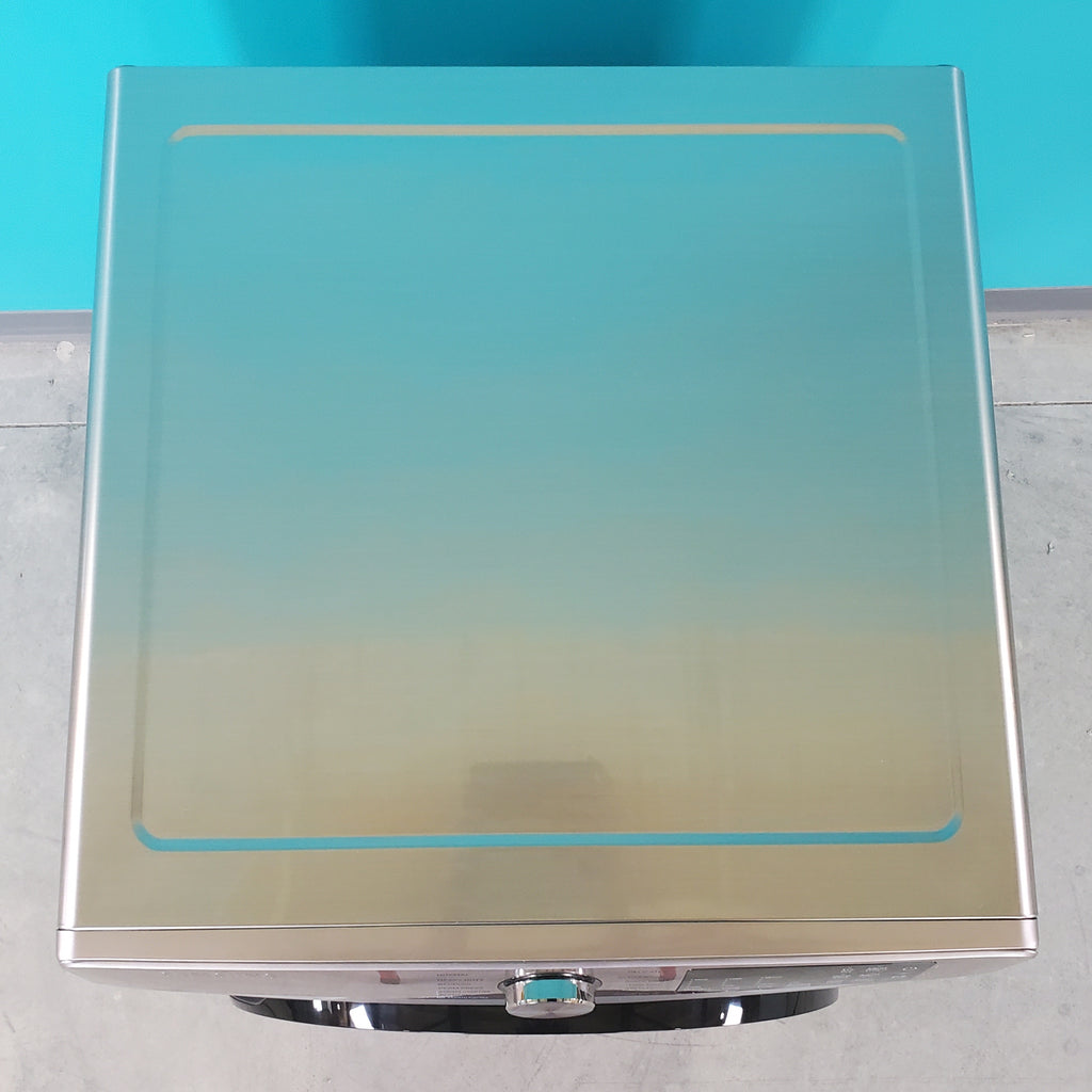 Pictures of Champagne Samsung 7.5 cu. ft. Front Load Electric Dryer with Steam Sanitize+- Scratch & Dent - Minor - Neu Appliance Outlet - Discount Appliance Outlet in Austin, Tx