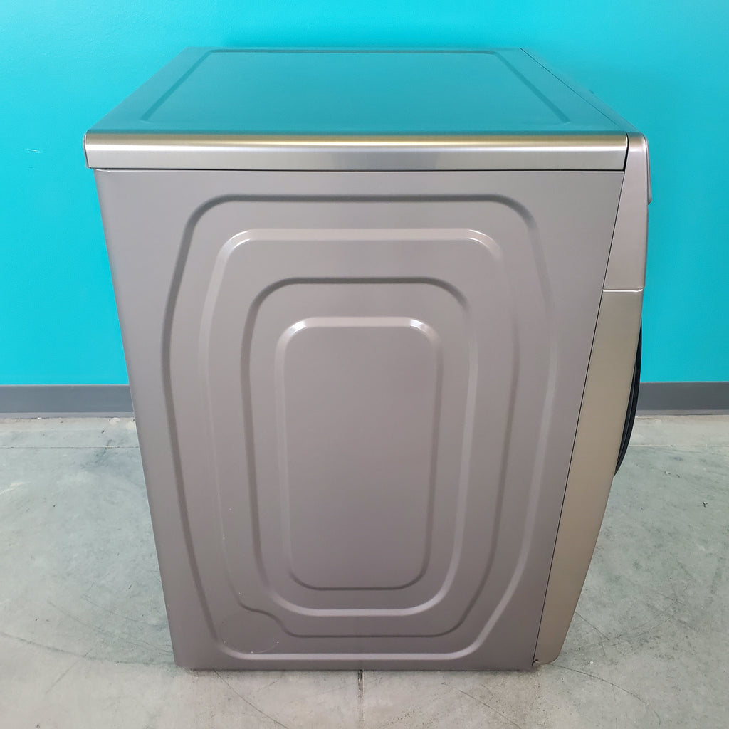 Pictures of Champagne Samsung 7.5 cu. ft. Front Load Electric Dryer with Steam Sanitize+- Scratch & Dent - Minor - Neu Appliance Outlet - Discount Appliance Outlet in Austin, Tx