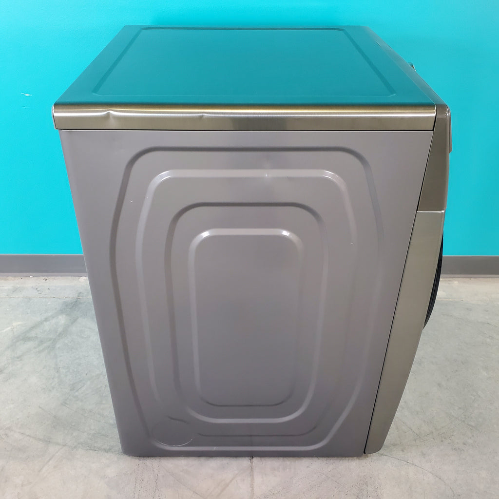 Pictures of Platinum Samsung 7.5 cu. ft. Front Load Electric Dryer with Steam - Scratch & Dent - Minor - Neu Appliance Outlet - Discount Appliance Outlet in Austin, Tx