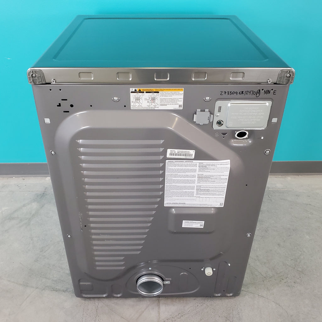 Pictures of Platinum Samsung 7.5 cu. ft. Front Load Electric Dryer with Steam - Scratch & Dent - Minor - Neu Appliance Outlet - Discount Appliance Outlet in Austin, Tx