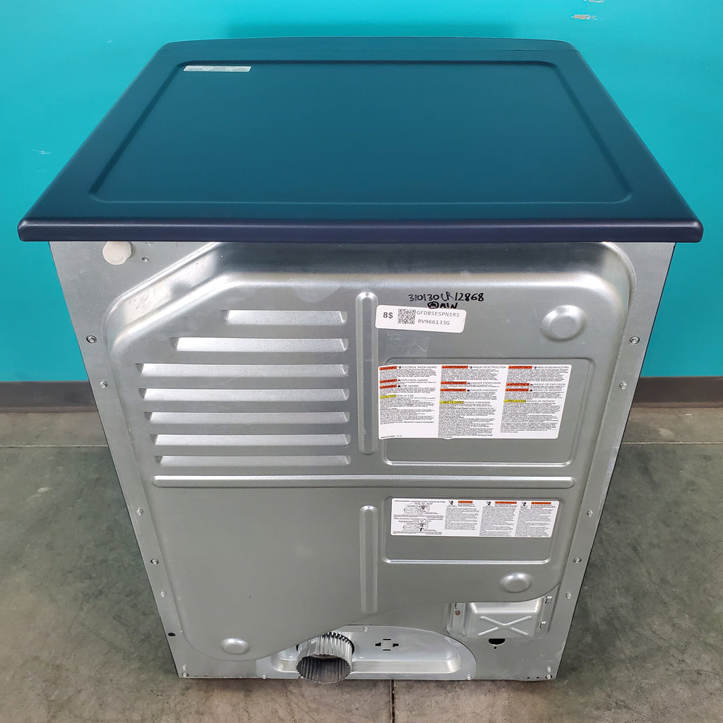 Pictures of Sapphire Blue ENERGY STAR GE 7.8 cu. ft. Smart Front Load Electric Dryer with PowerSteam - Scratch & Dent - Minor - Neu Appliance Outlet - Discount Appliance Outlet in Austin, Tx