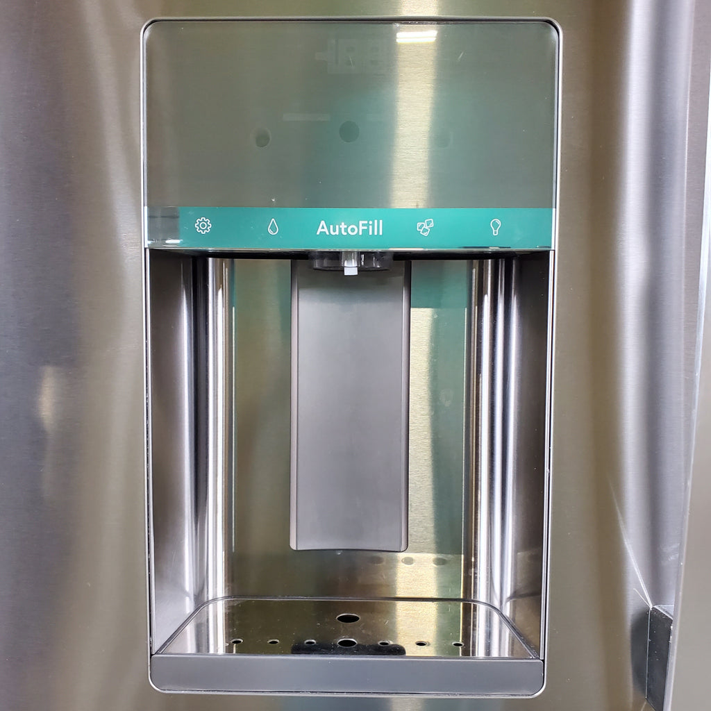 Pictures of Fingerprint Resistant Stainless Steel GE Profile 27.9 cu. Ft. Smart 4 Door French Door Refrigerator with Door in Door- Scratch & Dent - Minor - Neu Appliance Outlet - Discount Appliance Outlet in Austin, Tx