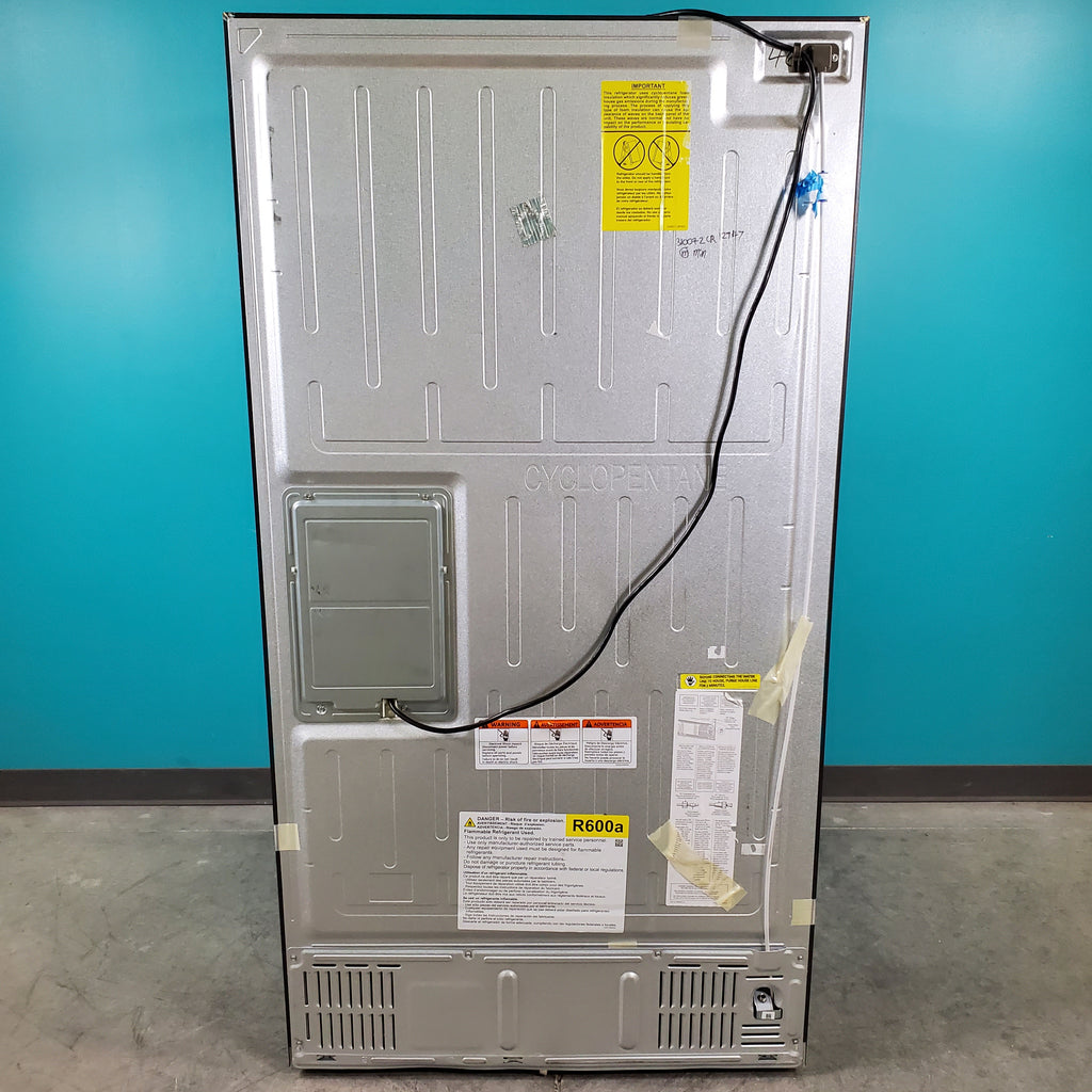 Pictures of Fingerprint Resistant Stainless Steel GE Profile 27.9 cu. Ft. Smart 4 Door French Door Refrigerator with Door in Door- Scratch & Dent - Minor - Neu Appliance Outlet - Discount Appliance Outlet in Austin, Tx