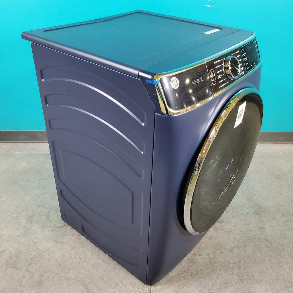 Pictures of Sapphire Blue ENERGY STAR GE 7.8 cu. ft. Smart Front Load Electric Dryer with PowerSteam - Scratch & Dent - Minor - Neu Appliance Outlet - Discount Appliance Outlet in Austin, Tx