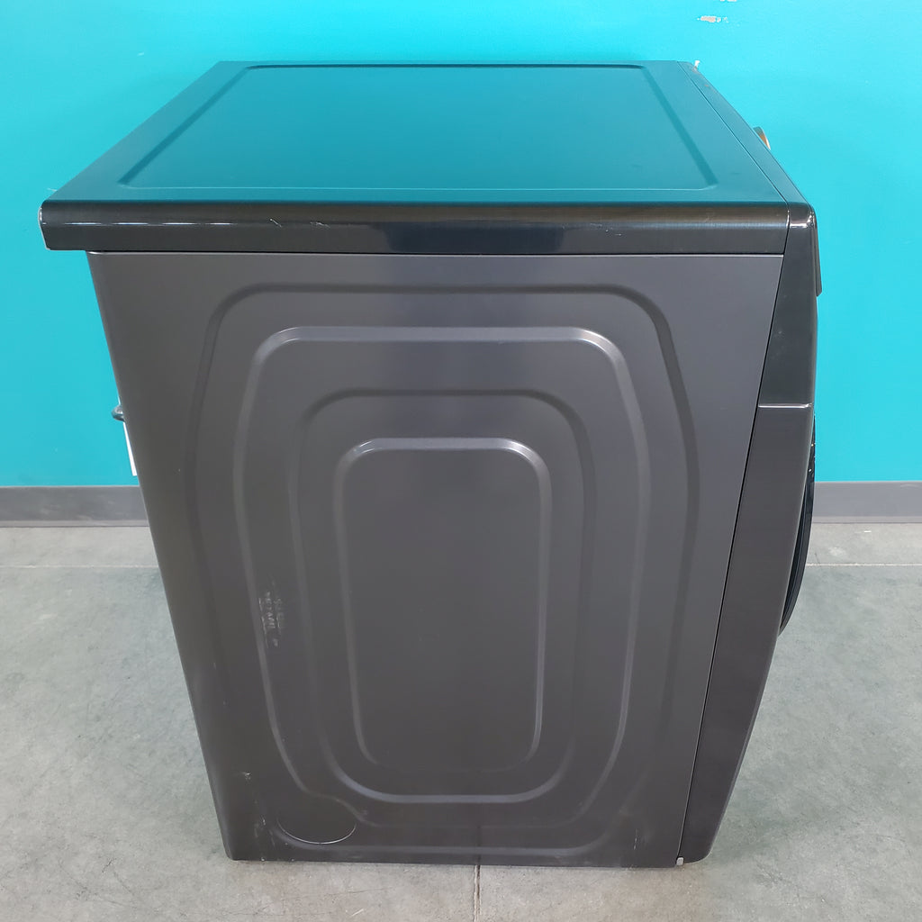 Pictures of Fingerprint Resistant Black Stainless Steel ENERGY STAR Samsung 7.5 cu. ft. Frontload Gas Dryer with Steam - Scratch & Dent - Minor - Neu Appliance Outlet - Discount Appliance Outlet in Austin, Tx