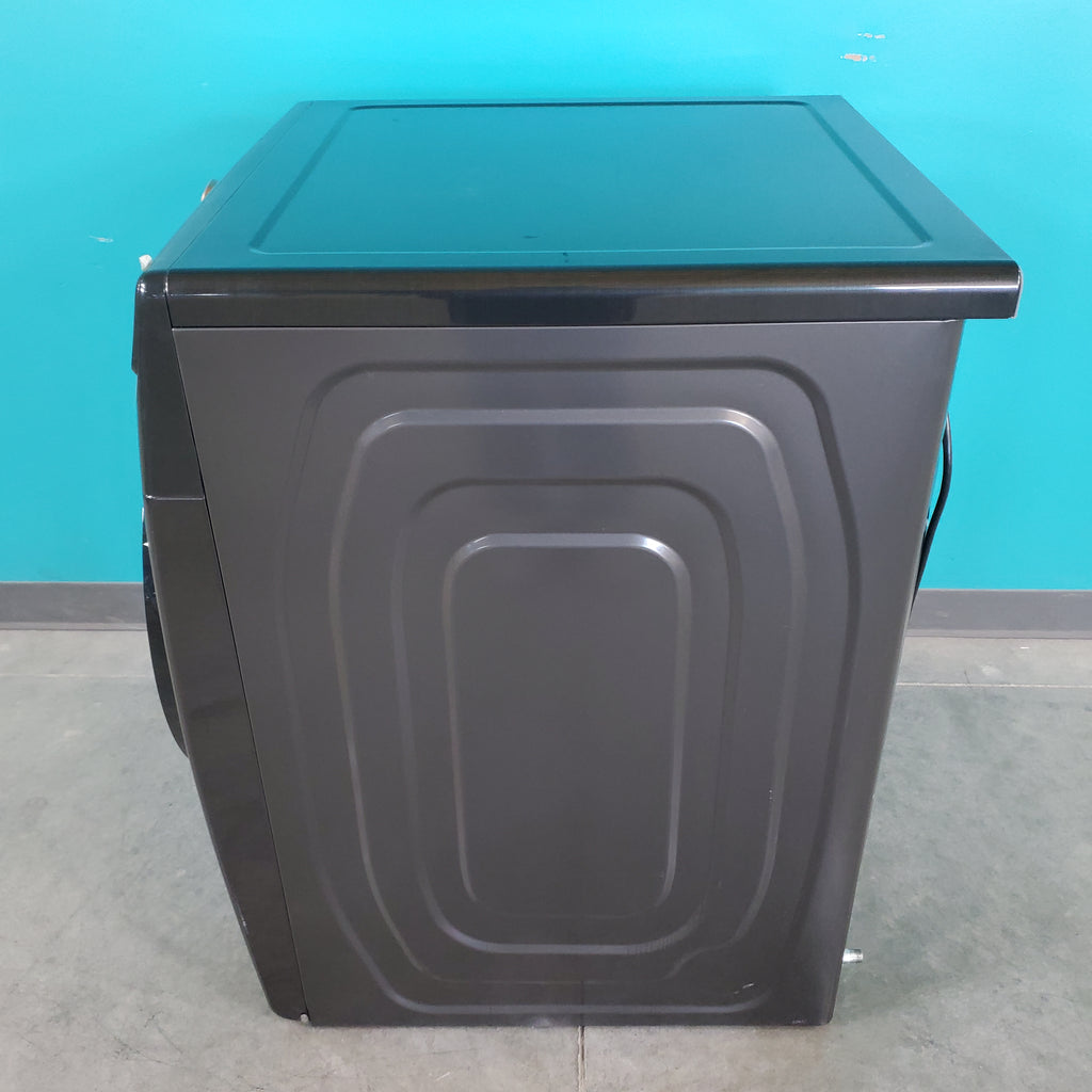 Pictures of Fingerprint Resistant Black Stainless Steel ENERGY STAR Samsung 7.5 cu. ft. Frontload Gas Dryer with Steam - Scratch & Dent - Minor - Neu Appliance Outlet - Discount Appliance Outlet in Austin, Tx