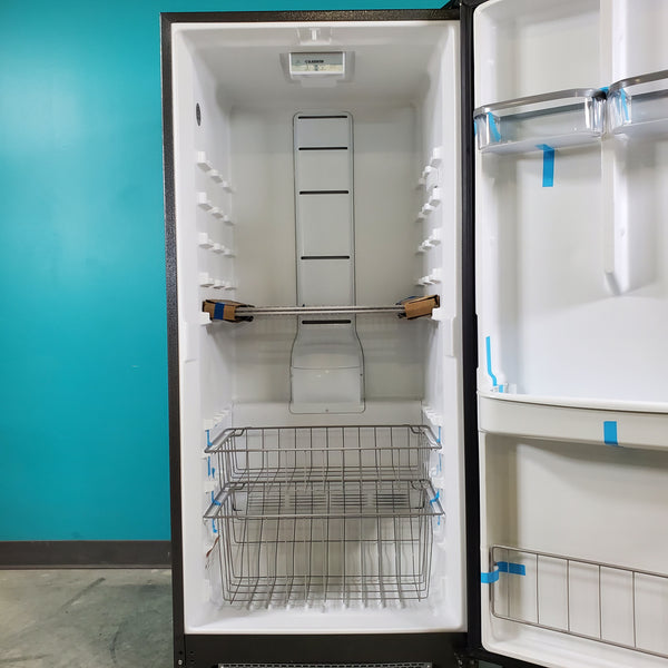 Black Matte Gladiator 17.8 cu. ft. Upright Freezer with Garage Ready D