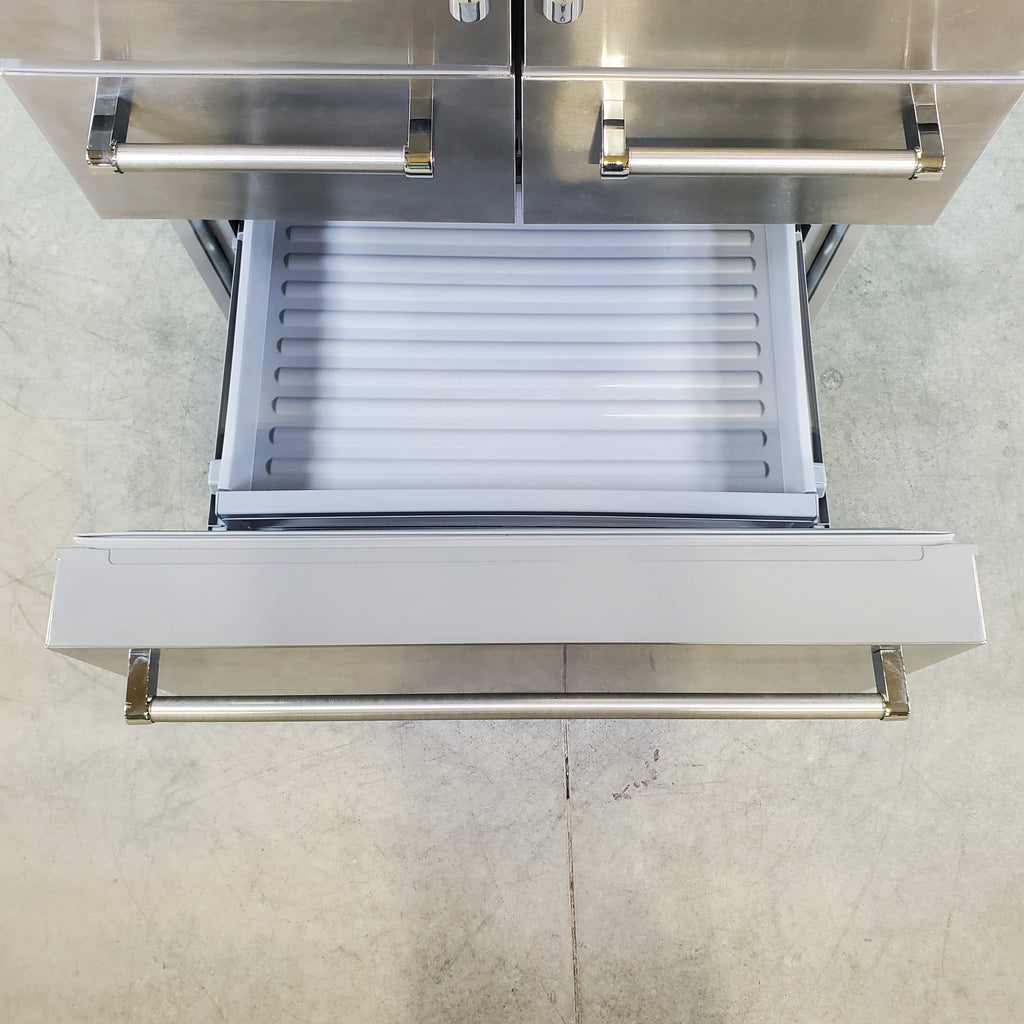 Pictures of Stainless Steel KitchenAid 25.8 cu. ft. 5 Door Refrigerator with External Ice and Water Dispenser - Scratch & Dent - Minor - Neu Appliance Outlet - Discount Appliance Outlet in Austin, Tx