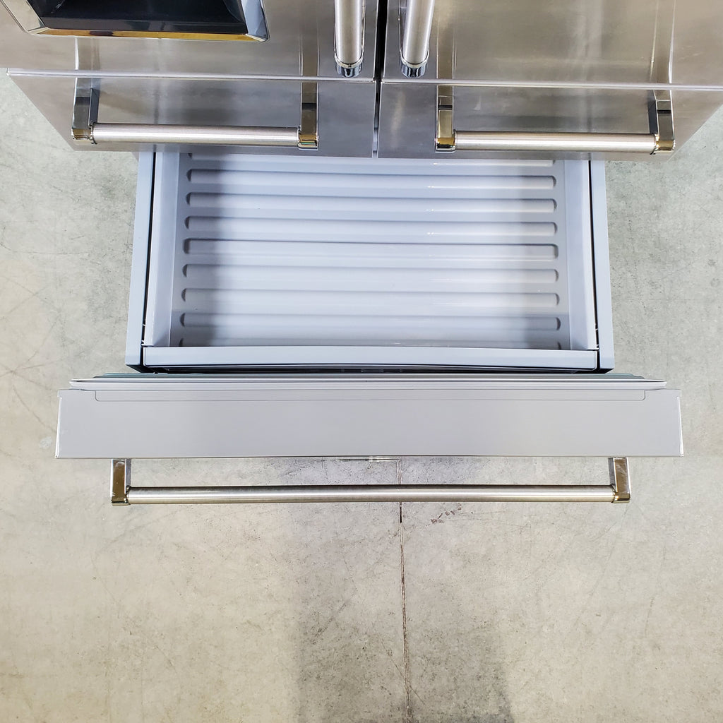 Pictures of Stainless Steel KitchenAid 25.8 cu. ft. 5 Door Refrigerator with External Ice and Water Dispenser - Scratch & Dent - Minor - Neu Appliance Outlet - Discount Appliance Outlet in Austin, Tx