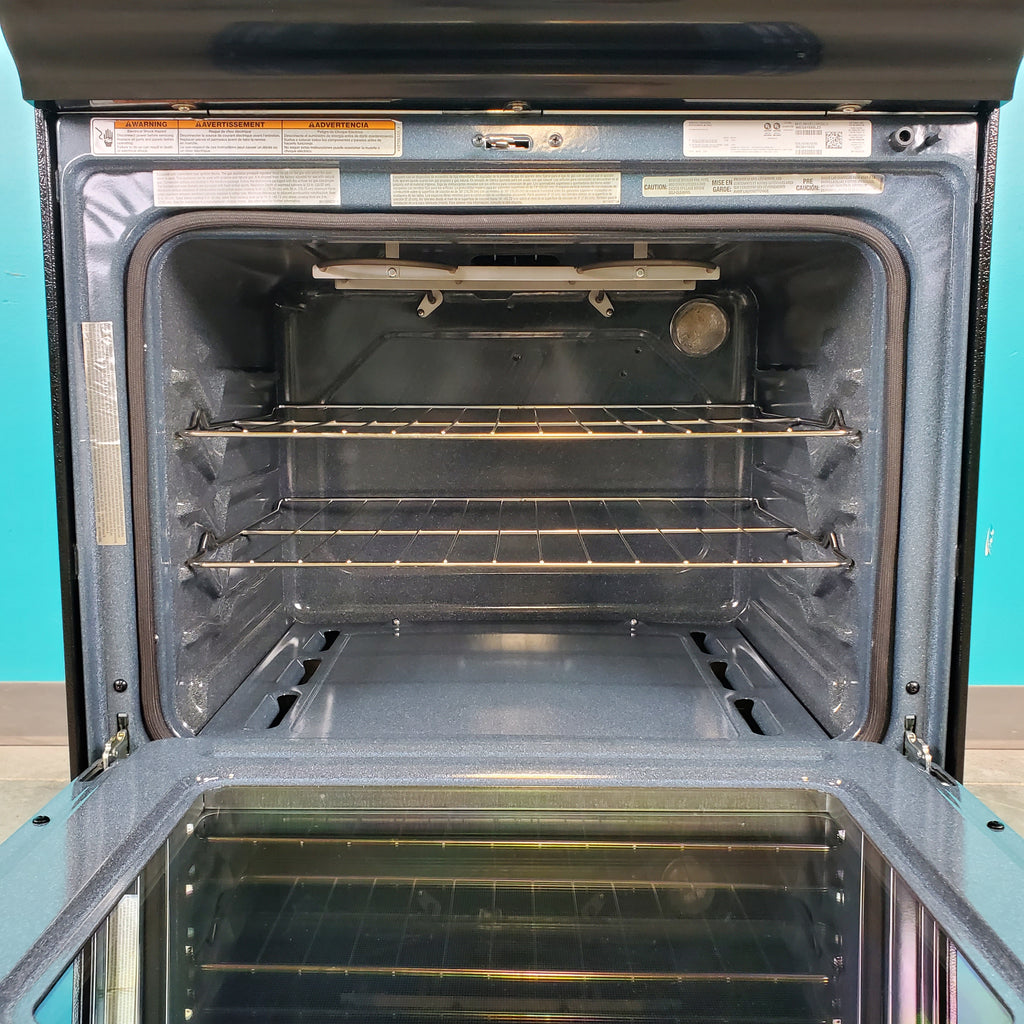 Pictures of Fingerprint Resistant Stainless Steel Whirlpool 5.0 cu. ft. 4 Burner Slide In Gas Range with Frozen Bake Technology - Scratch & Dent - Minor - Neu Appliance Outlet - Discount Appliance Outlet in Austin, Tx
