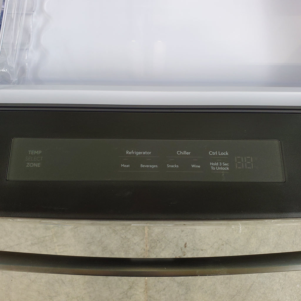 Pictures of Stainless Steel ENERGY STAR GE Profile 27.9 cu. ft. Smart 4 Door French Door Refrigerator with Door in Door- Scratch & Dent - Minor - Neu Appliance Outlet - Discount Appliance Outlet in Austin, Tx