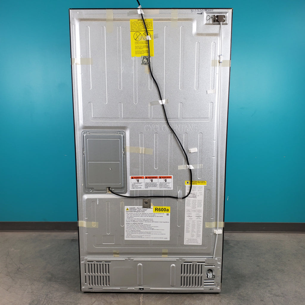 Pictures of Stainless Steel ENERGY STAR GE Profile 27.9 cu. ft. Smart 4 Door French Door Refrigerator with Door in Door- Scratch & Dent - Minor - Neu Appliance Outlet - Discount Appliance Outlet in Austin, Tx