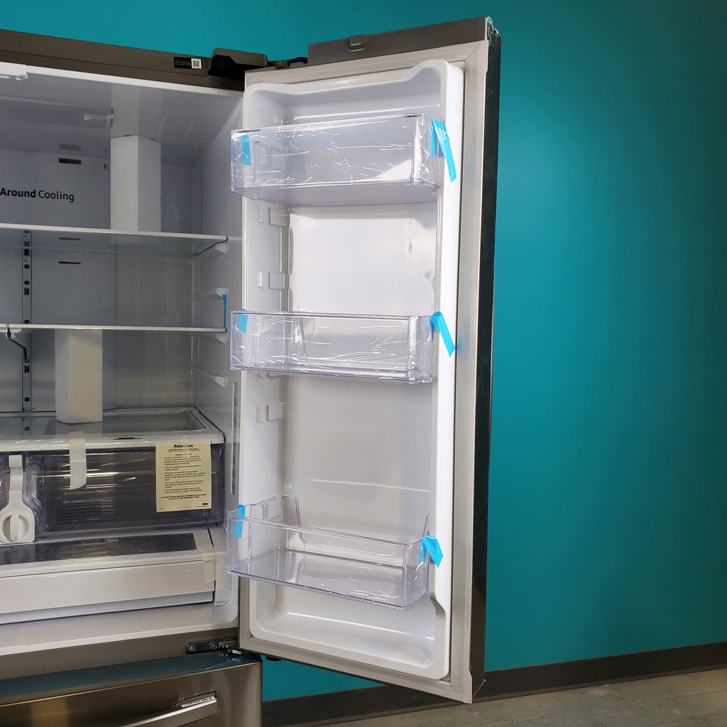 Pictures of Stainless Steel ENERGY STAR Samsung 27 cu. ft. 3 Door French Door Refrigerator with Dual Ice Makers- Scratch & Dent - Minor - Neu Appliance Outlet - Discount Appliance Outlet in Austin, Tx