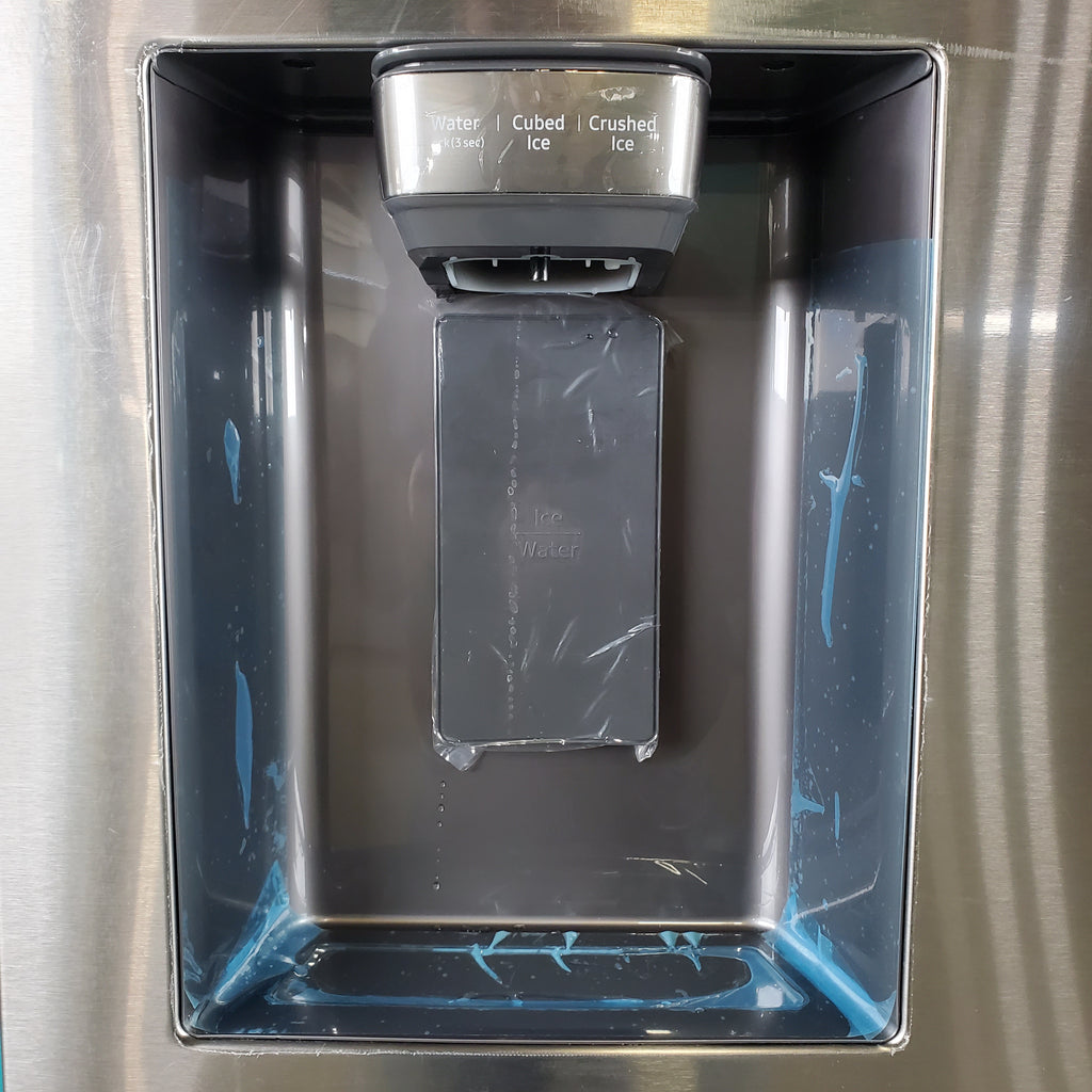 Pictures of Stainless Steel ENERGY STAR Samsung 27 cu. ft. 3 Door French Door Refrigerator with Dual Ice Makers- Scratch & Dent - Minor - Neu Appliance Outlet - Discount Appliance Outlet in Austin, Tx