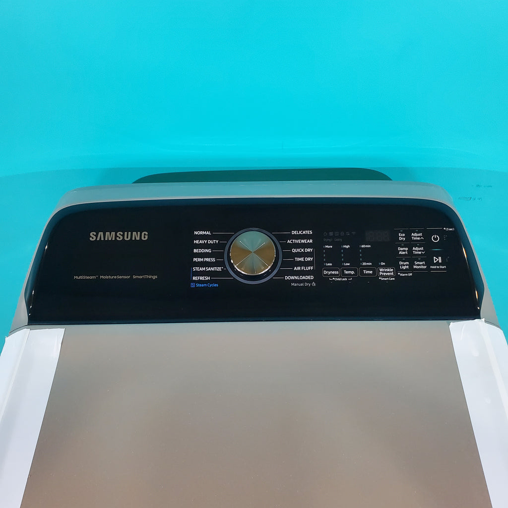 Pictures of Champagne Samsung 7.4 cu. ft. Gas Dryer with Steam - Scratch & Dent - Minor - Neu Appliance Outlet - Discount Appliance Outlet in Austin, Tx