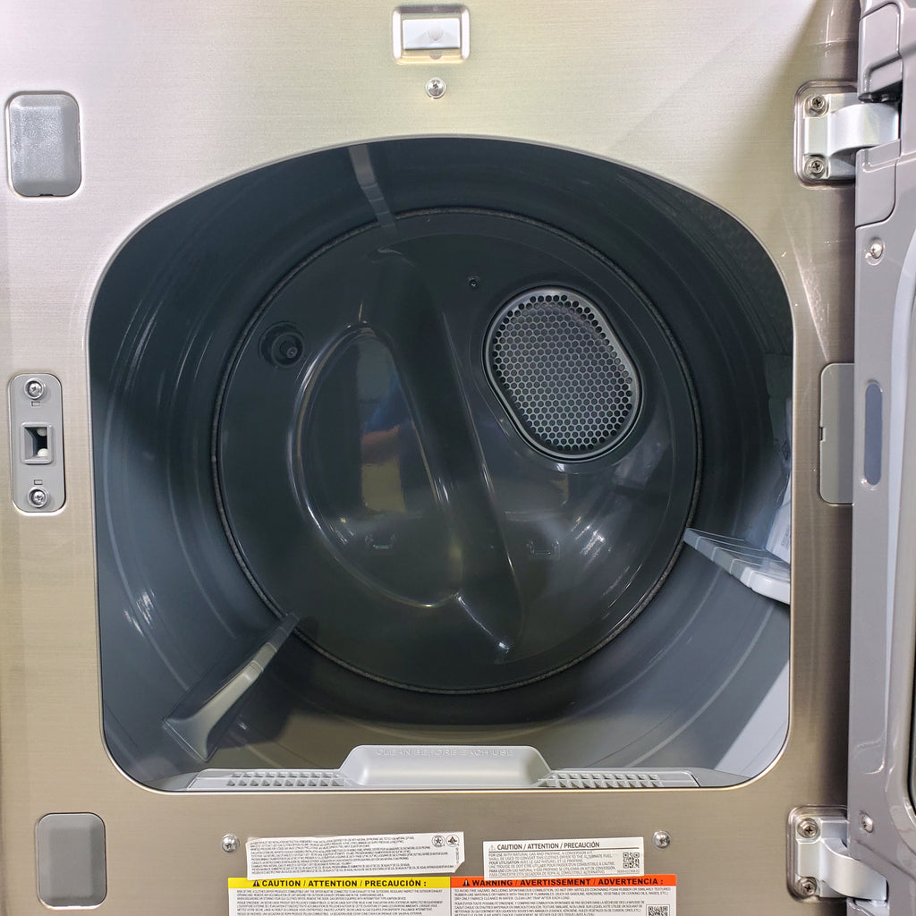 Pictures of Champagne Samsung 7.4 cu. ft. Gas Dryer with Steam - Scratch & Dent - Minor - Neu Appliance Outlet - Discount Appliance Outlet in Austin, Tx