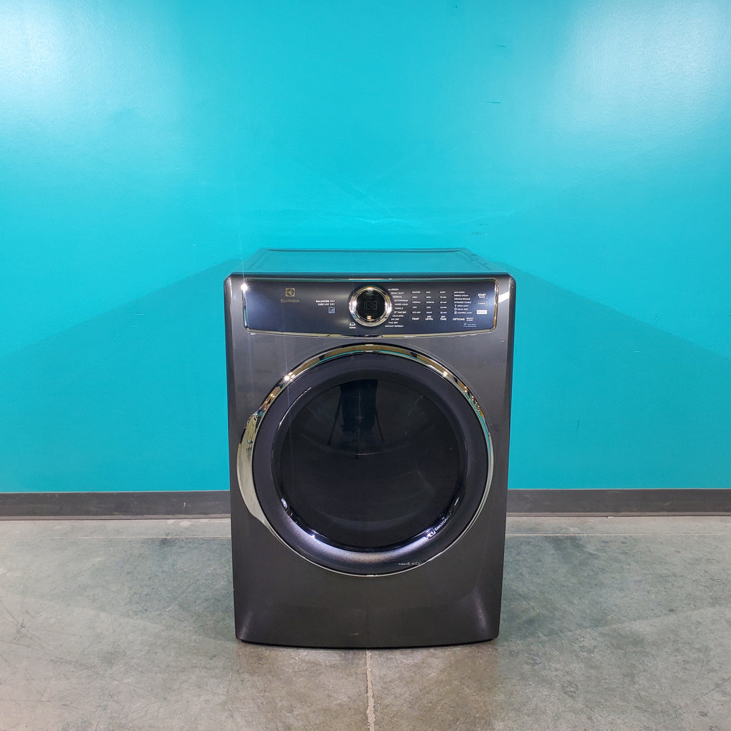 Pictures of Titanium ENERGY STAR Electrolux 8.0 cu. ft. Front Load Electric Dryer with Perfect Steam - Scratch & Dent - Minor - Neu Appliance Outlet - Discount Appliance Outlet in Austin, Tx