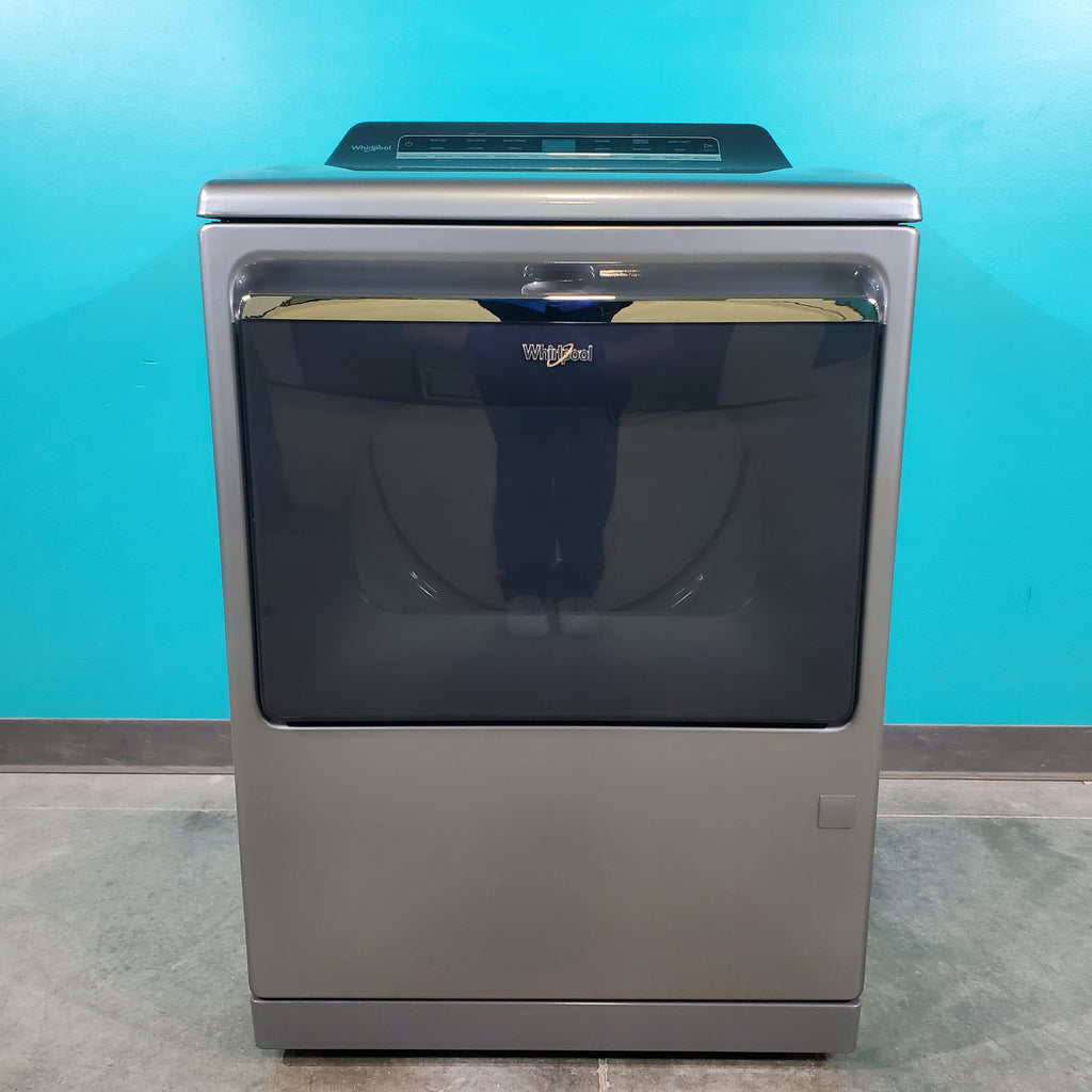 Pictures of Chrome Shadow ENERGY STAR Whirlpool 7.4 cu. ft. Smart Steam Gas Dryer with Steam - Scratch & Dent - Minor - Neu Appliance Outlet - Discount Appliance Outlet in Austin, Tx
