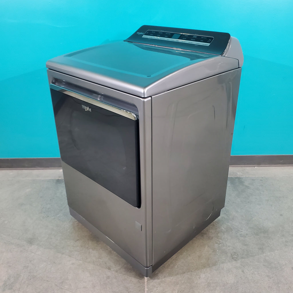 Pictures of Chrome Shadow ENERGY STAR Whirlpool 7.4 cu. ft. Smart Steam Gas Dryer with Steam - Scratch & Dent - Minor - Neu Appliance Outlet - Discount Appliance Outlet in Austin, Tx