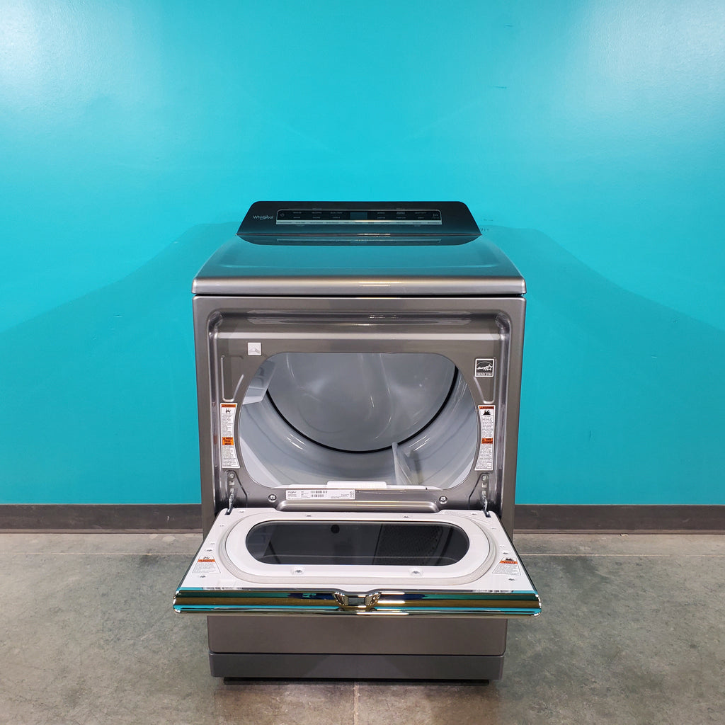 Pictures of Chrome Shadow ENERGY STAR Whirlpool 7.4 cu. ft. Electric Dryer with Smart Steam - Scratch & Dent - Minor - Neu Appliance Outlet - Discount Appliance Outlet in Austin, Tx