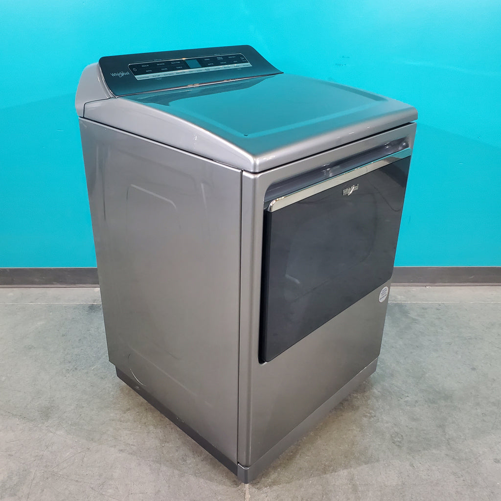 Pictures of Chrome Shadow ENERGY STAR Whirlpool 7.4 cu. ft. Electric Dryer with Smart Steam - Scratch & Dent - Minor - Neu Appliance Outlet - Discount Appliance Outlet in Austin, Tx