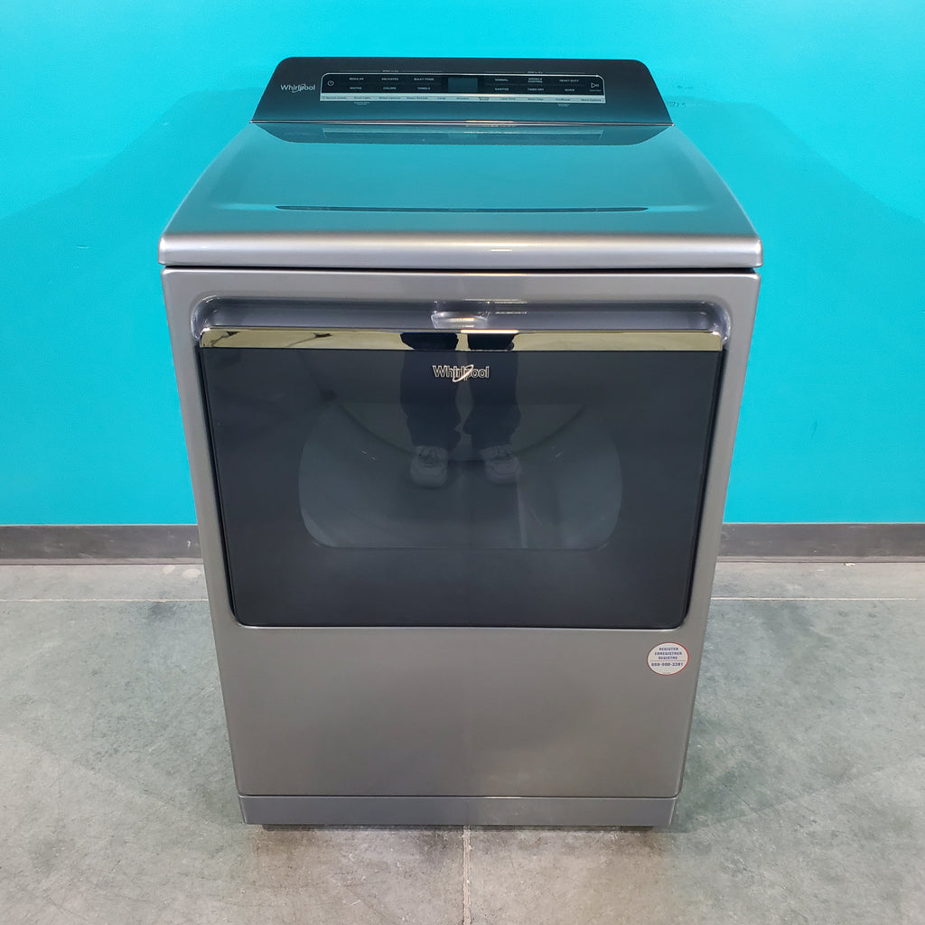 Pictures of Chrome Shadow ENERGY STAR Whirlpool 7.4 cu. ft. Electric Dryer with Smart Steam - Scratch & Dent - Minor - Neu Appliance Outlet - Discount Appliance Outlet in Austin, Tx