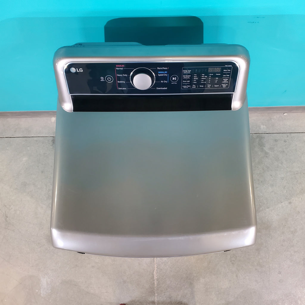 Pictures of Graphite Steel ENERGY STAR LG 7.3 cu. ft. Electric Dryer with EasyLoad Door - Scratch & Dent - Minor - Neu Appliance Outlet - Discount Appliance Outlet in Austin, Tx