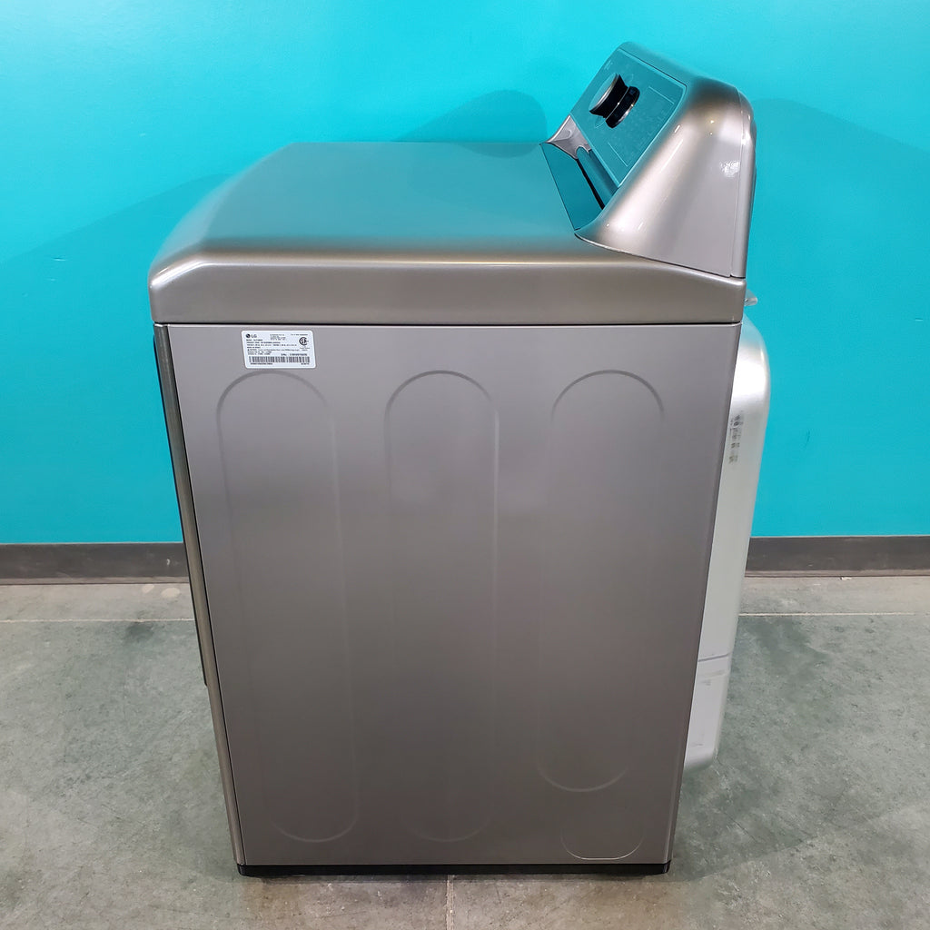 Pictures of Graphite Steel ENERGY STAR LG 7.3 cu. ft. Electric Dryer with EasyLoad Door - Scratch & Dent - Minor - Neu Appliance Outlet - Discount Appliance Outlet in Austin, Tx