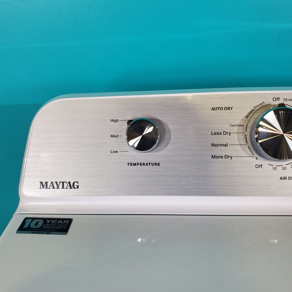 Pictures of Maytag 7.0 cu. ft. Electric Dryer with Reversible Door - Scratch & Dent - Minor - Neu Appliance Outlet - Discount Appliance Outlet in Austin, Tx