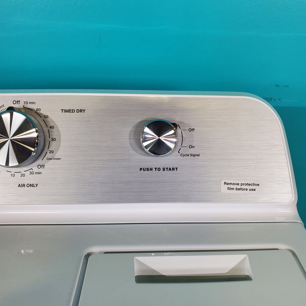 Pictures of Maytag 7.0 cu. ft. Electric Dryer with Reversible Door - Scratch & Dent - Minor - Neu Appliance Outlet - Discount Appliance Outlet in Austin, Tx