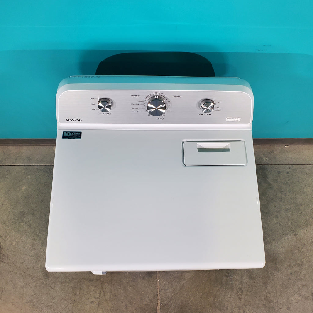 Pictures of Maytag 7.0 cu. ft. Electric Dryer with Reversible Door - Scratch & Dent - Minor - Neu Appliance Outlet - Discount Appliance Outlet in Austin, Tx