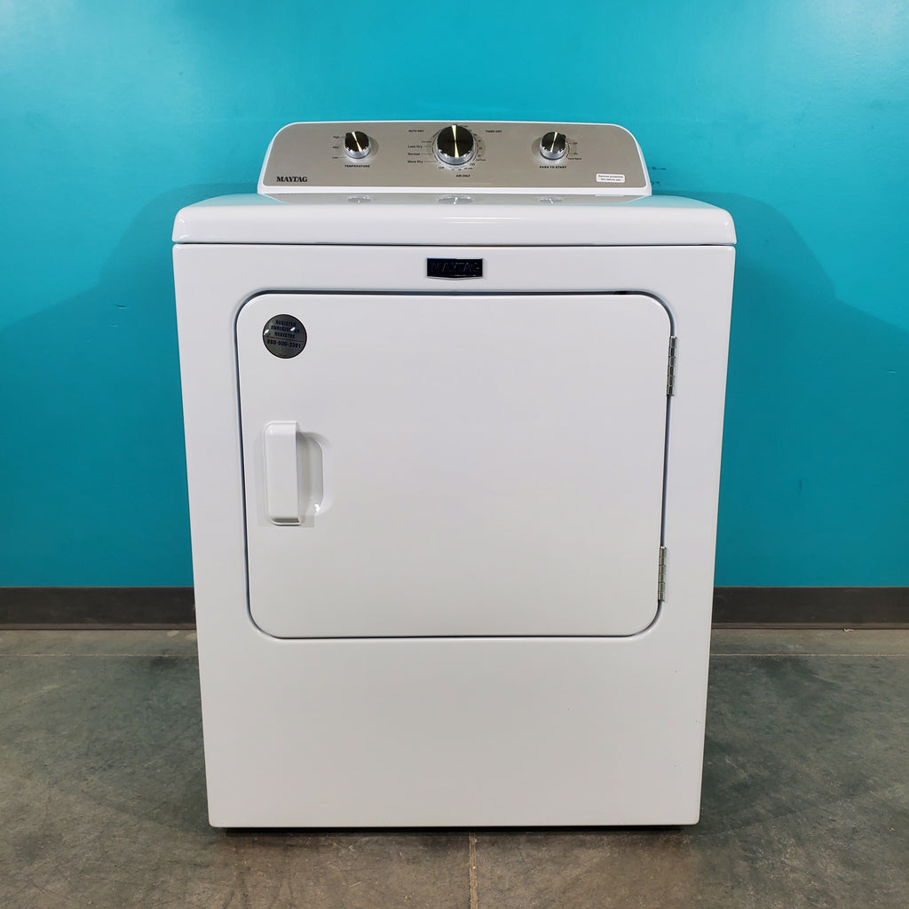 Pictures of Maytag 7.0 cu. ft. Electric Dryer with Reversible Door - Scratch & Dent - Minor - Neu Appliance Outlet - Discount Appliance Outlet in Austin, Tx