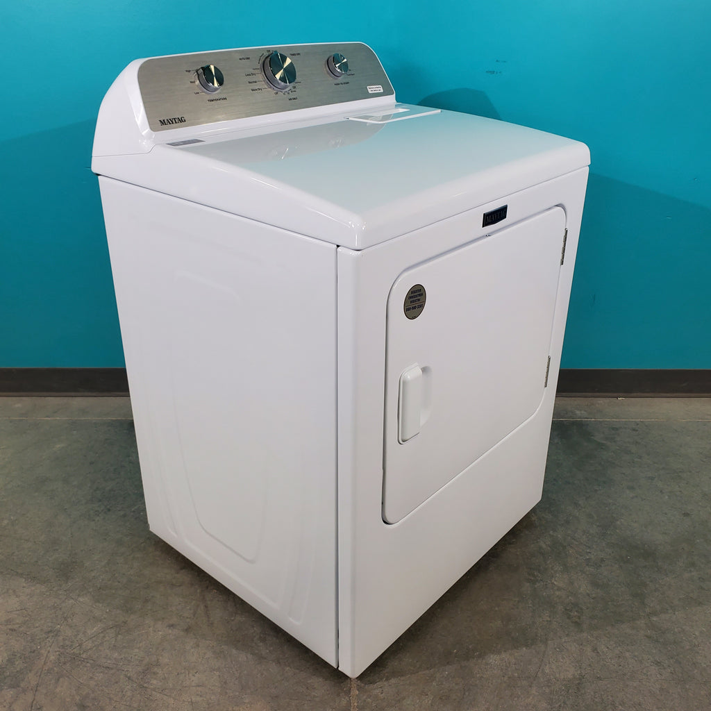 Pictures of Maytag 7.0 cu. ft. Electric Dryer with Reversible Door - Scratch & Dent - Minor - Neu Appliance Outlet - Discount Appliance Outlet in Austin, Tx