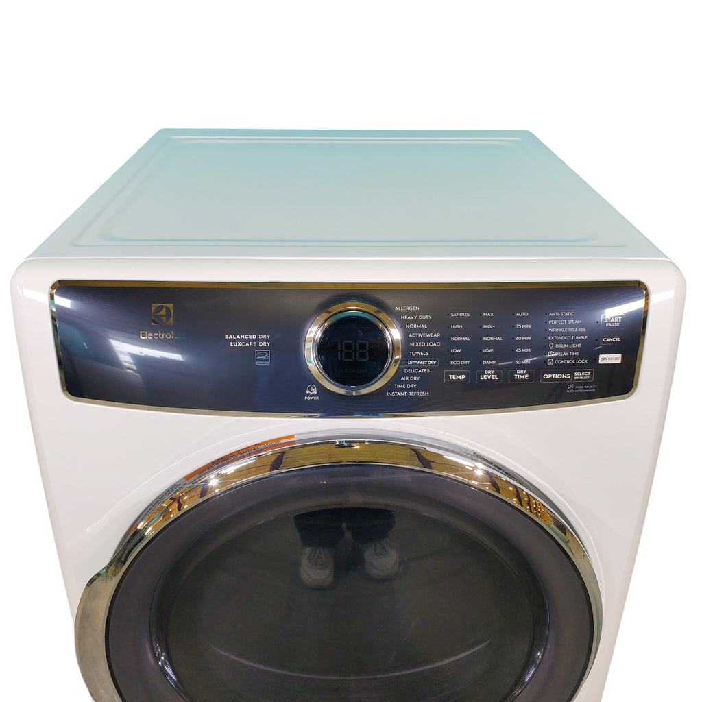 Pictures of ENERGY STAR Electrolux 8.0 cu. ft. Front Load Electric Dryer with Perfect Steam - Scratch & Dent - Minor - Neu Appliance Outlet - Discount Appliance Outlet in Austin, Tx