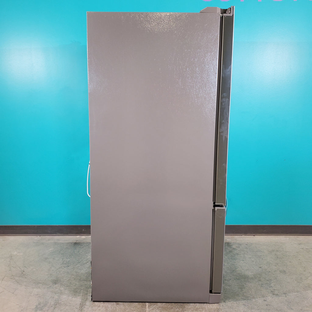 Pictures of Fingerprint-Resistant Stainless Steel ENERGY STAR Whirlpool 26.8 cu. ft. Door 3 French Door Refrigerator with Dual Ice Makers - Scratch & Dent - Minor - Neu Appliance Outlet - Discount Appliance Outlet in Austin, Tx