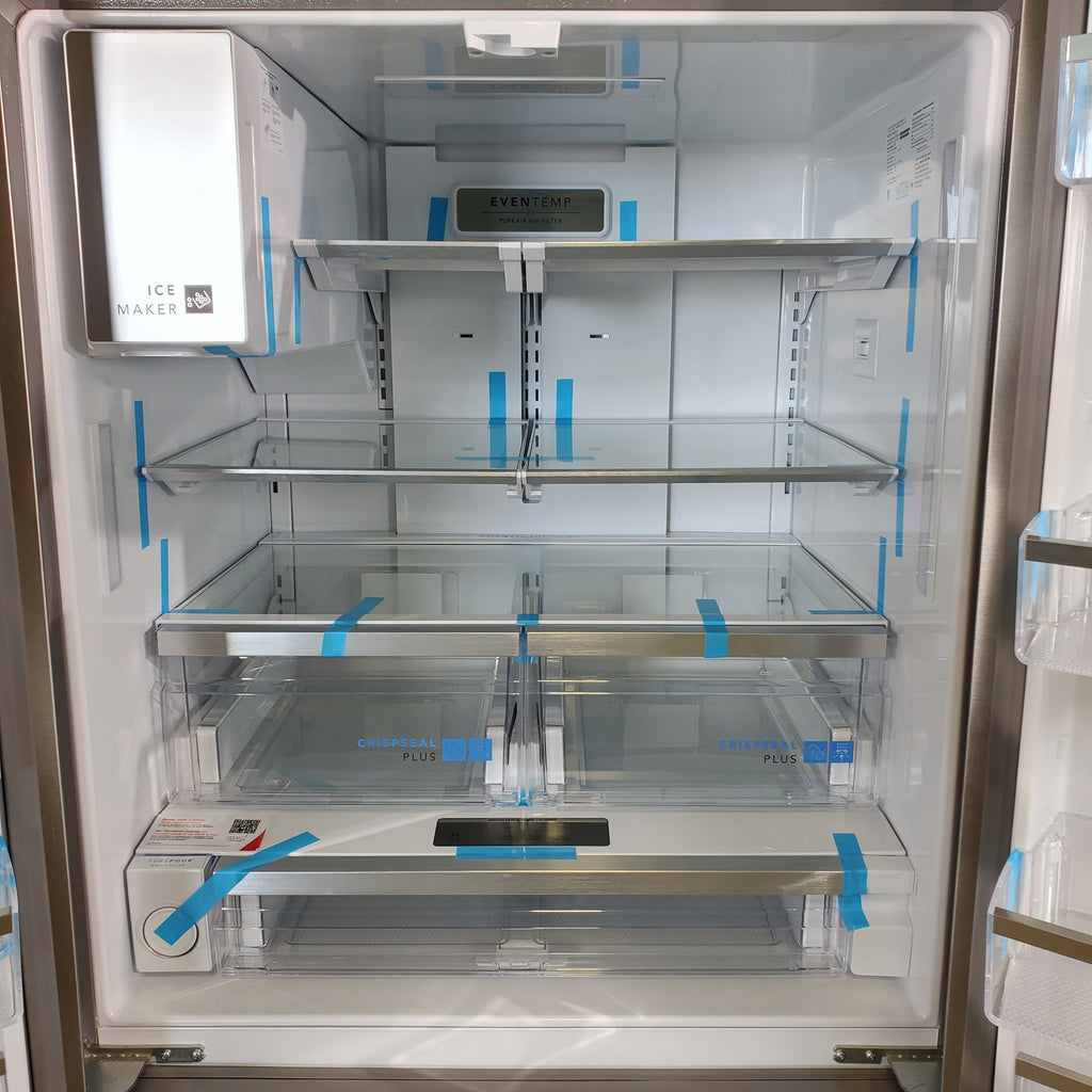 Pictures of Stainless Steel ENERGY STAR Frigidaire Gallery 27.8 cu. ft. 3 Door French Door Refrigerator Refrigerator with Dual Ice Maker- Scratch & Dent - Minor - Neu Appliance Outlet - Discount Appliance Outlet in Austin, Tx