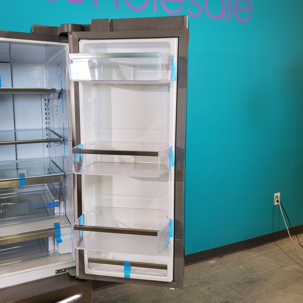 Pictures of Stainless Steel ENERGY STAR Frigidaire Gallery 27.8 cu. ft. 3 Door French Door Refrigerator Refrigerator with Dual Ice Maker- Scratch & Dent - Minor - Neu Appliance Outlet - Discount Appliance Outlet in Austin, Tx